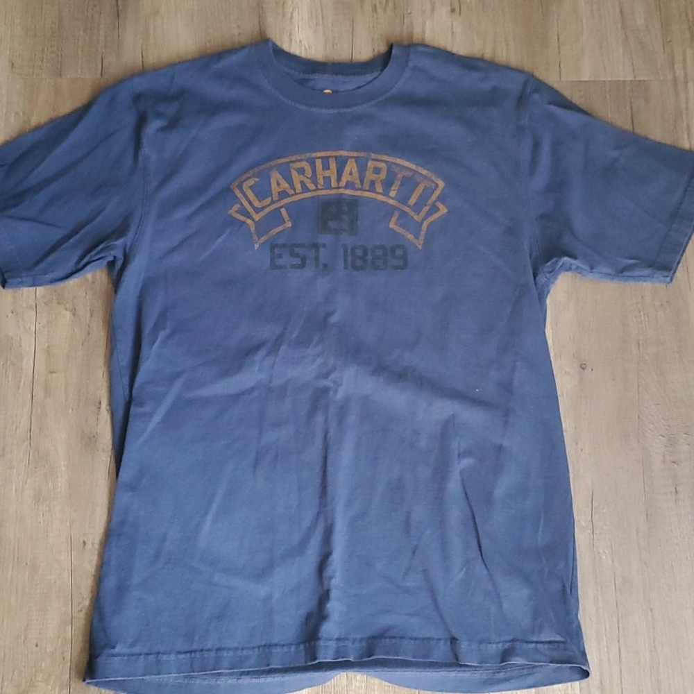 Blue short sleeve Carhartt